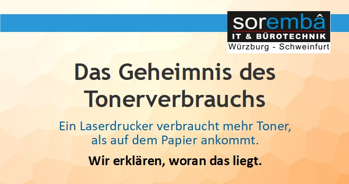 Read more about the article Tonerverbrauch beim Laserdrucker