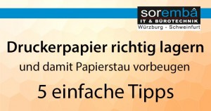Read more about the article Papier richtig lagern – 5 einfache Tipps