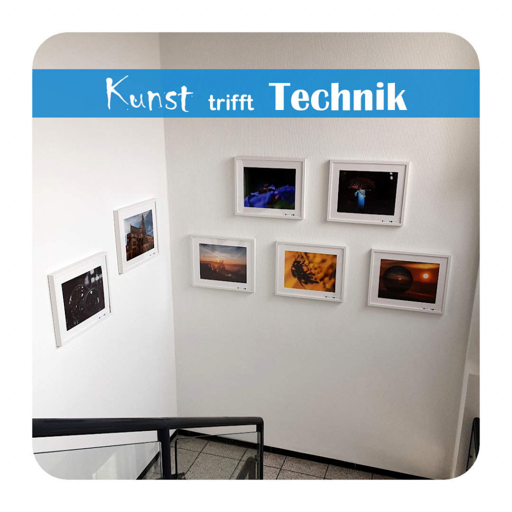 Kunst trifft Technik - Fotografien von Dieter E. Bauer